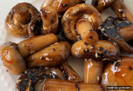 סלט פטריות אסייתי